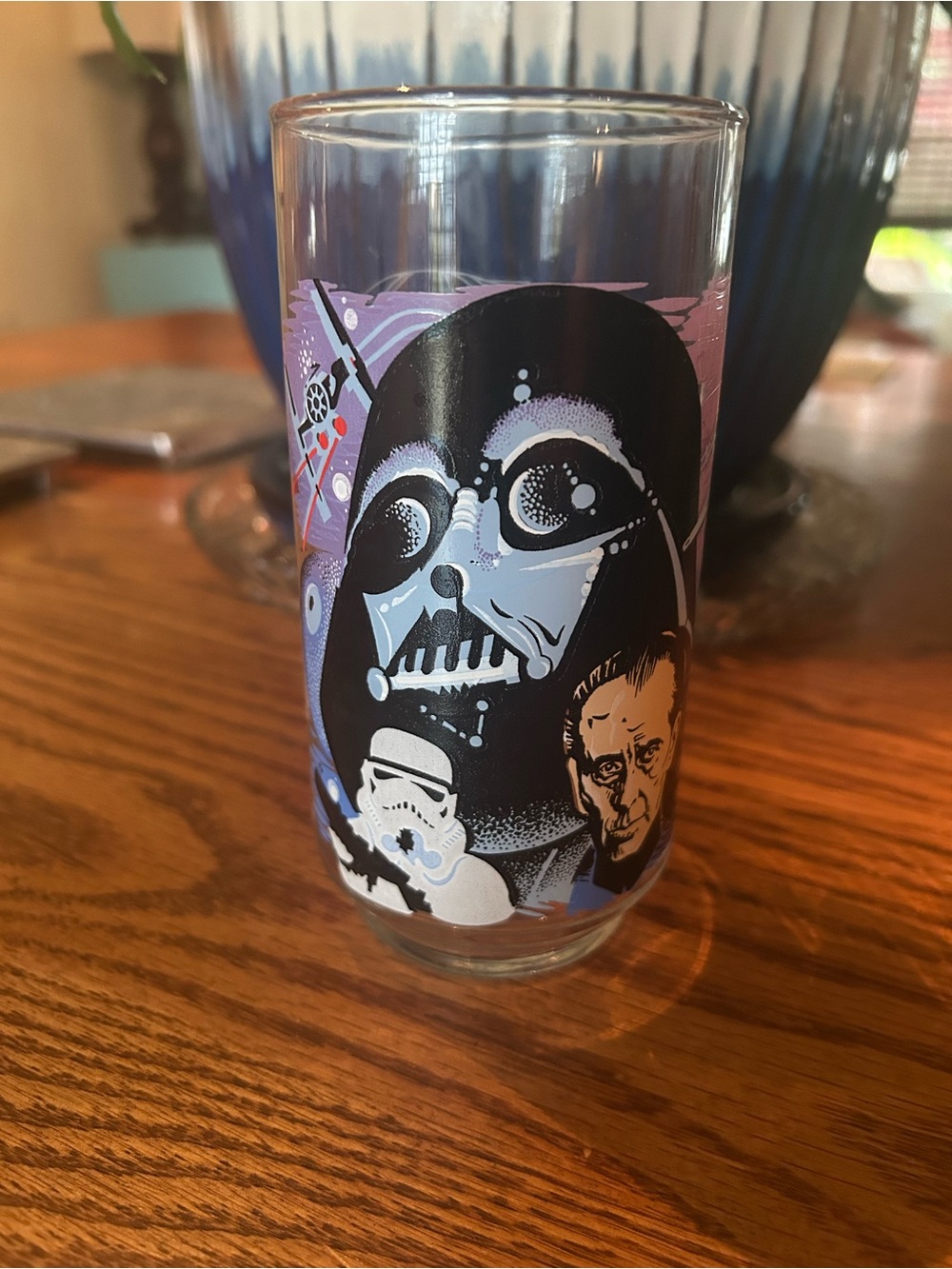 Star Wars 1977 Burger King Darth Vader Glass